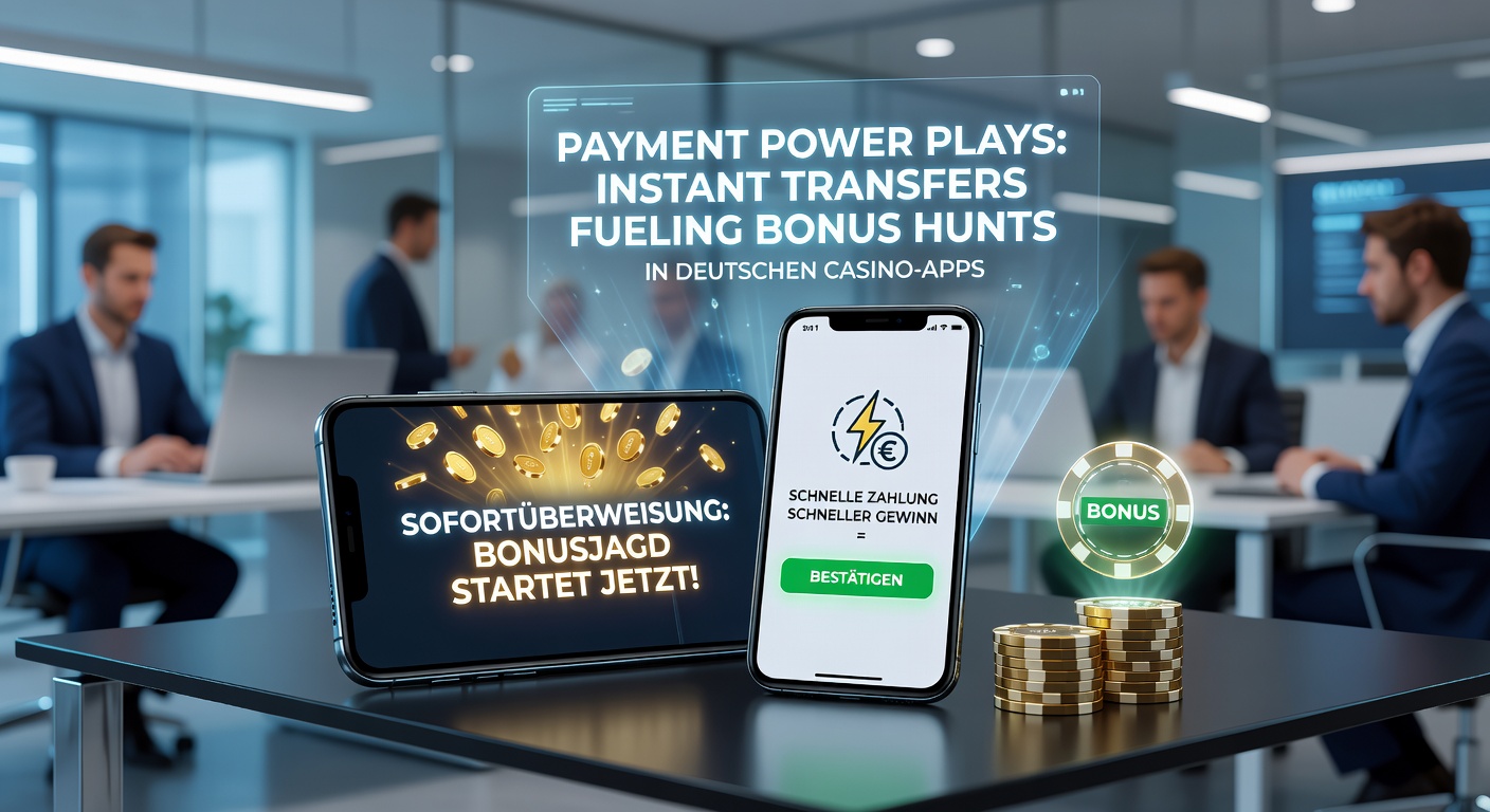 Grafik mit Vergleich von Instant-Transfer-Zeiten versus traditionellen Methoden in einer deutschen Casino-App, inklusive Bonus-Aktivierungsdiagramm